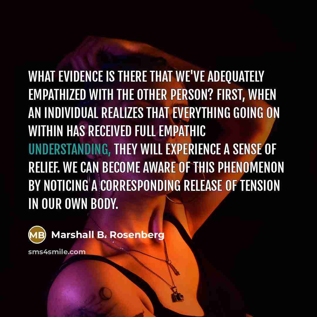 “What evidence is there that we've adequately empathized with the…” quote by Marshall B. Rosenberg