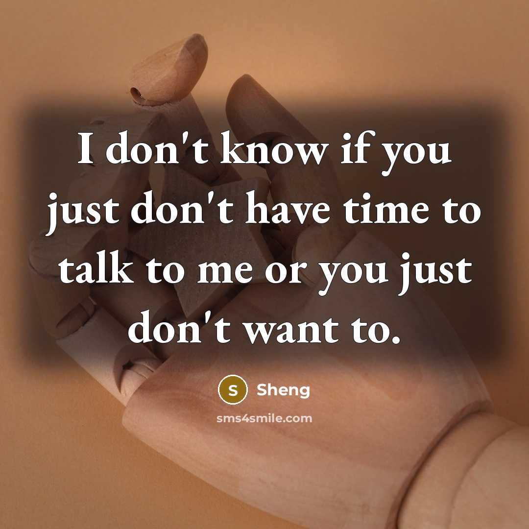 “I don't know if you just don't have time to…” quote by Sheng