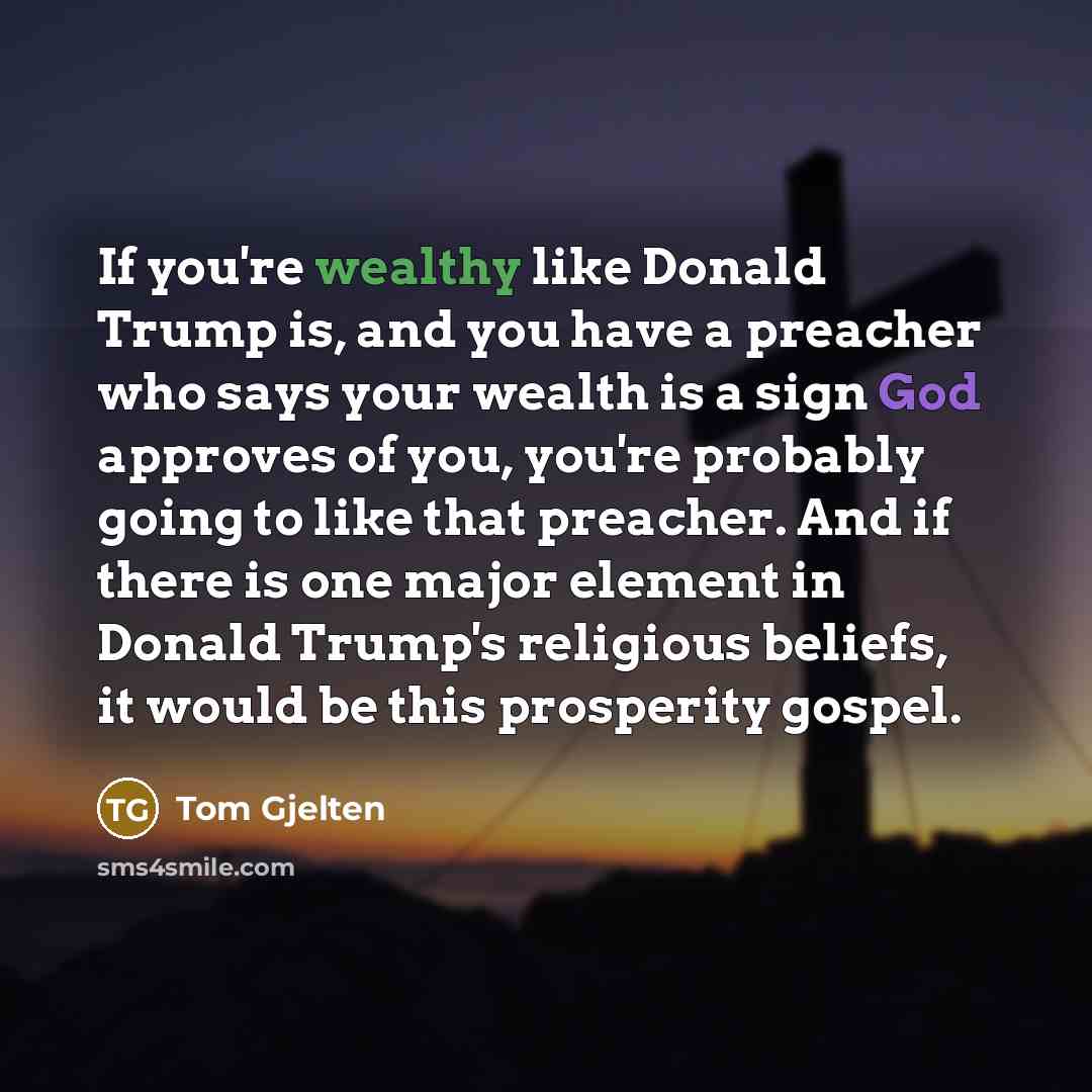 “If you're wealthy like Donald Trump is, and you have…” quote by Tom Gjelten