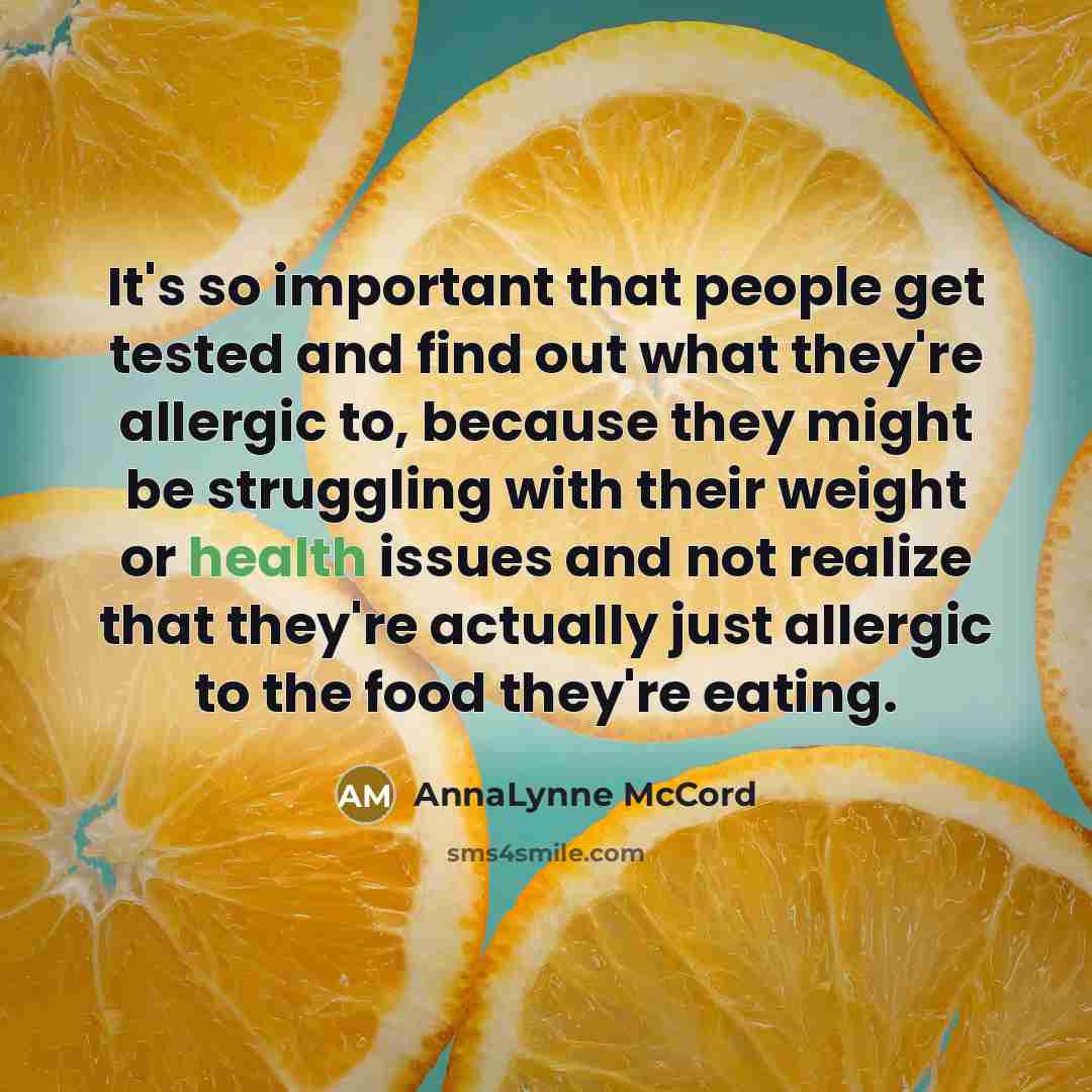“It's so important that people get tested and find out…” quote by AnnaLynne McCord