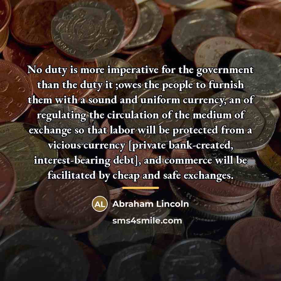 “No duty is more imperative for the government than the…” quote by Abraham Lincoln