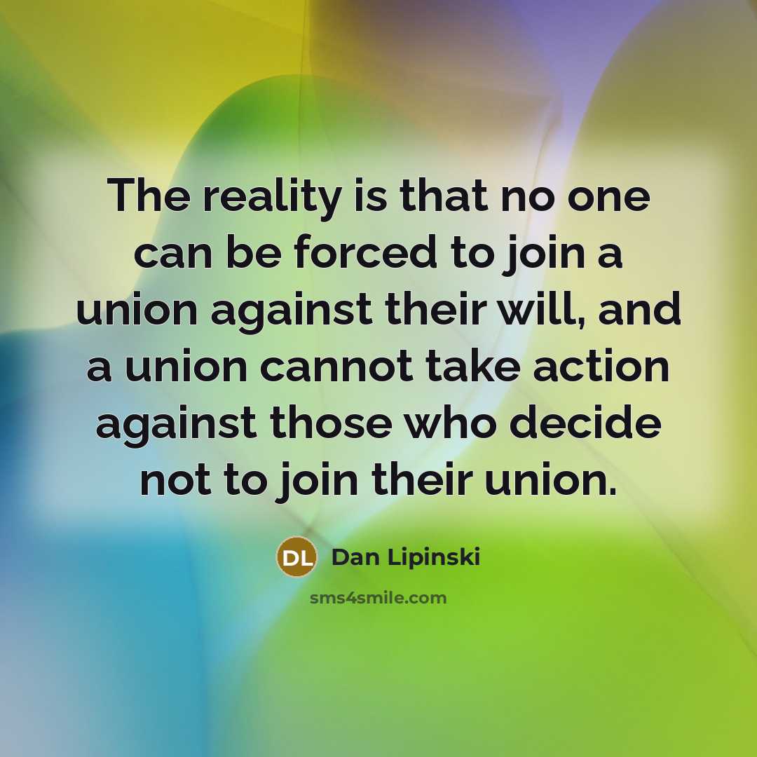 “The reality is that no one can be forced to…” quote by Dan Lipinski