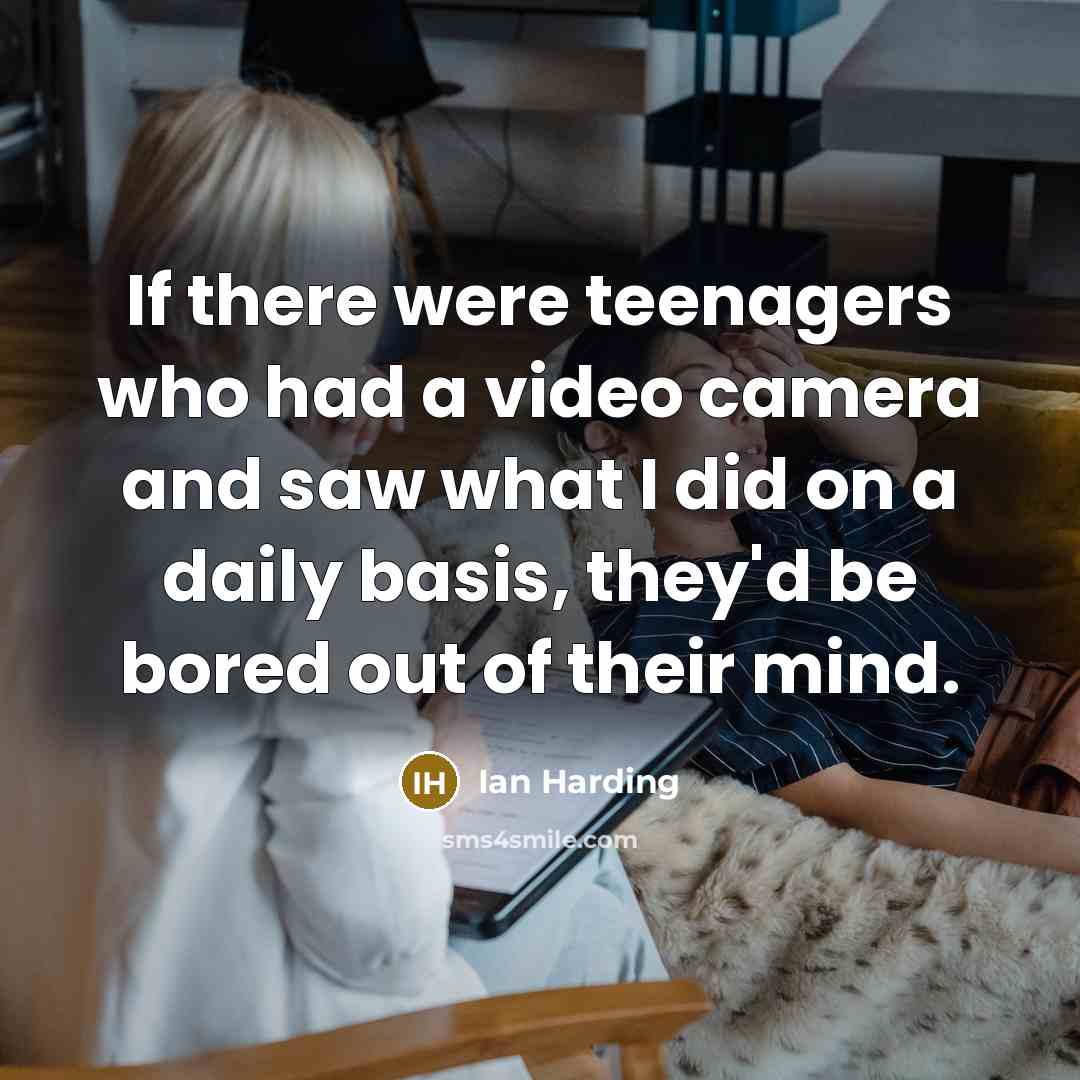 “If there were teenagers who had a video camera and…” quote by Ian Harding