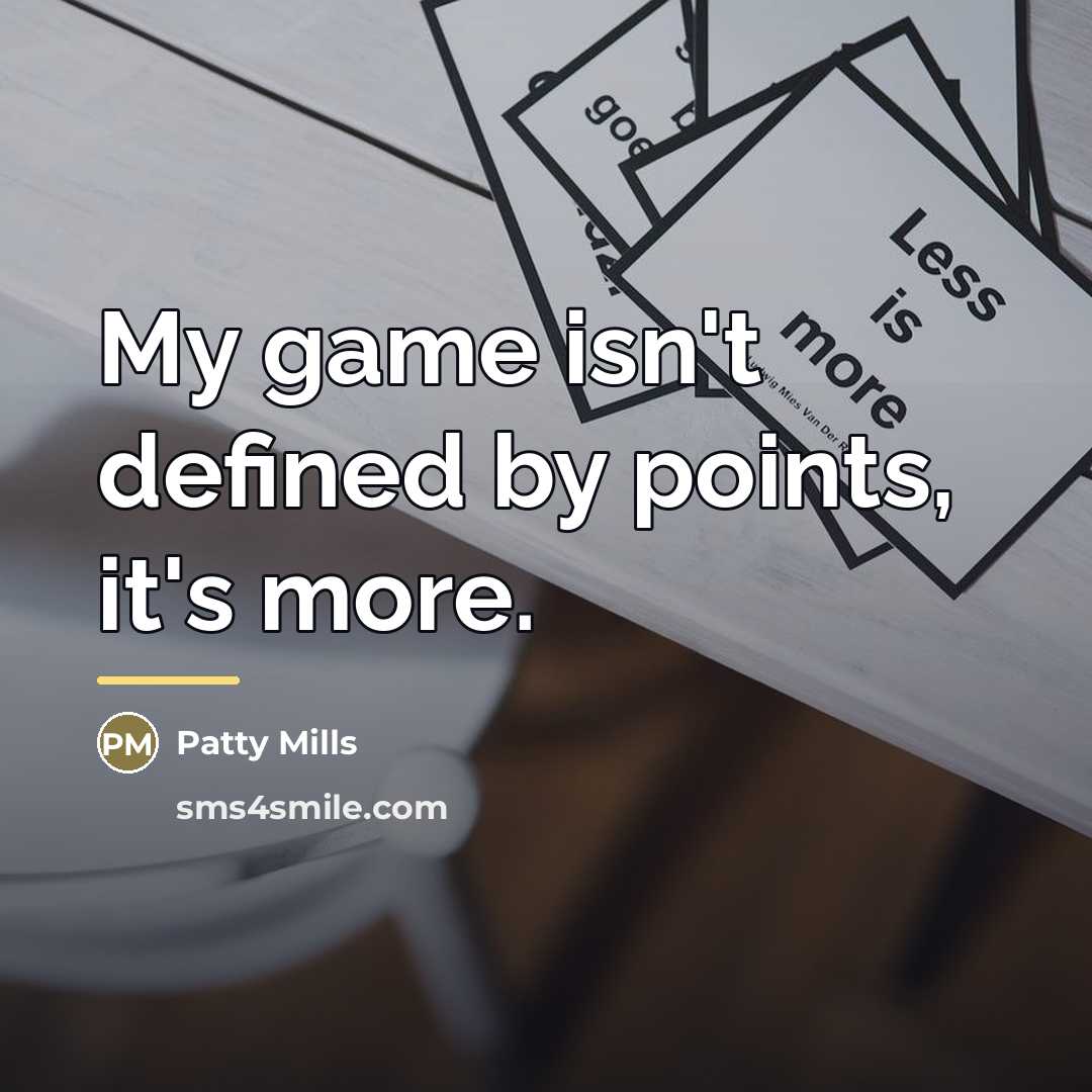 “My game isn't defined by points, it's more.…” quote by Patty Mills
