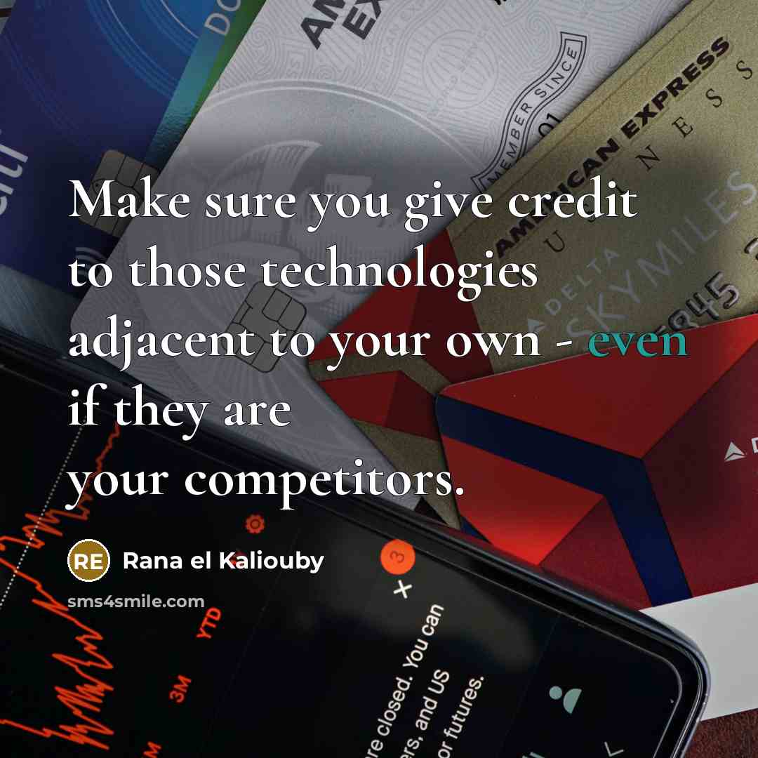 “Make sure you give credit to those technologies adjacent to…” quote by Rana el Kaliouby