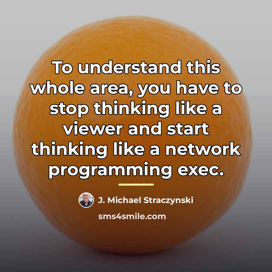 “To understand this whole area, you have to stop thinking…” quote by J. Michael Straczynski