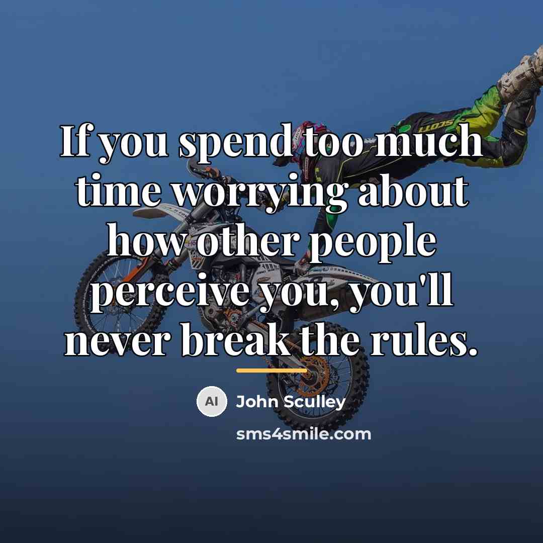 “If you spend too much time worrying about how other…” quote by John Sculley