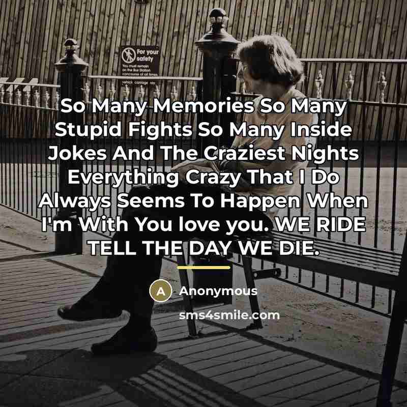 “So Many Memories So Many Stupid Fights So Many Inside…” quote by Anonymous