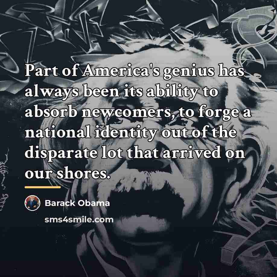 “Part of America's genius has always been its ability to…” quote by Barack Obama