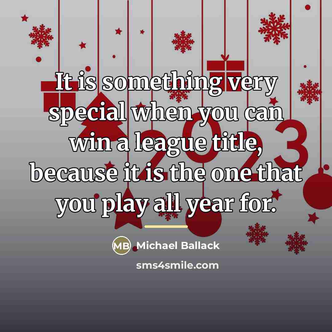 “It is something very special when you can win a…” quote by Michael Ballack
