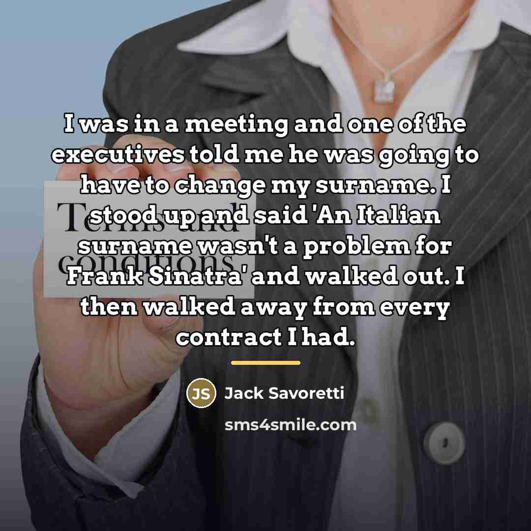 “I was in a meeting and one of the executives…” quote by Jack Savoretti