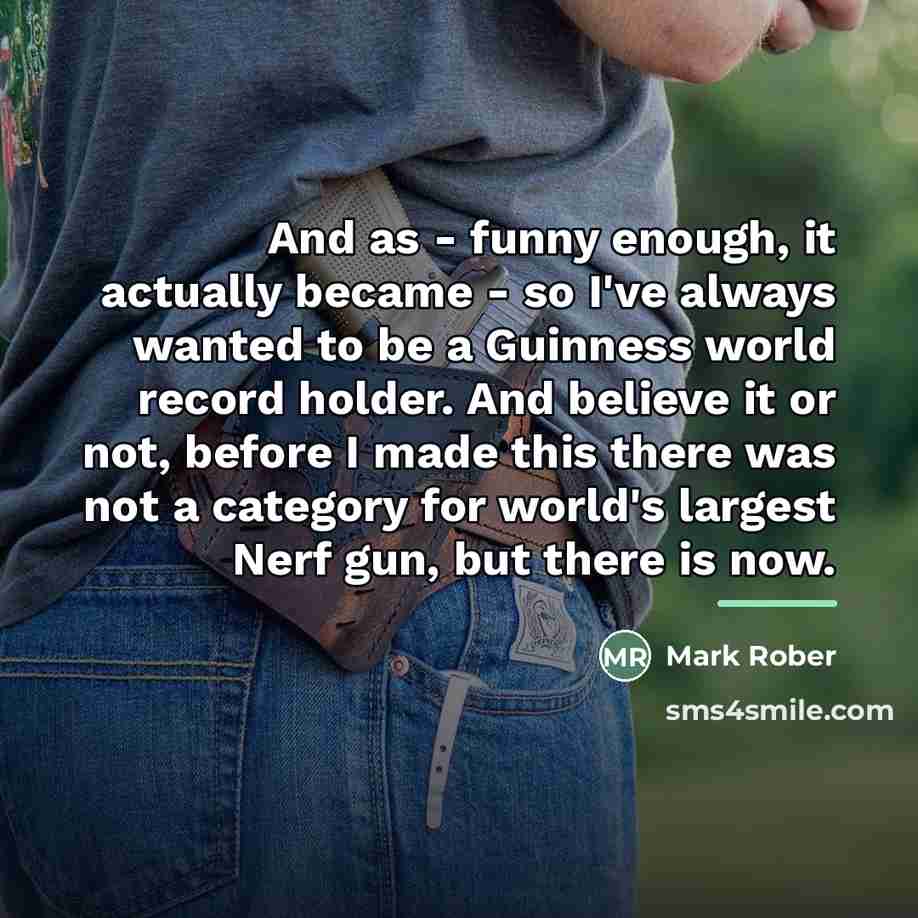 “And as - funny enough, it actually became - so…” quote by Mark Rober