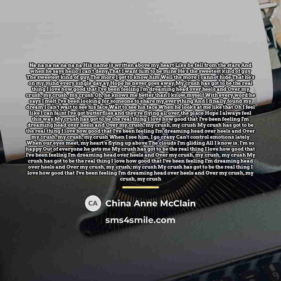 “Na na na na na na na His name is…” quote by China Anne McClain