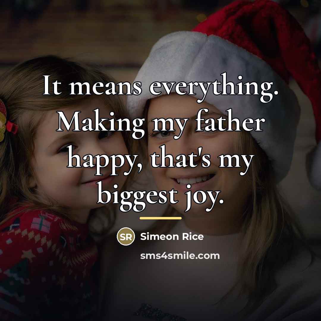“It means everything. Making my father happy, that's my biggest…” quote by Simeon Rice