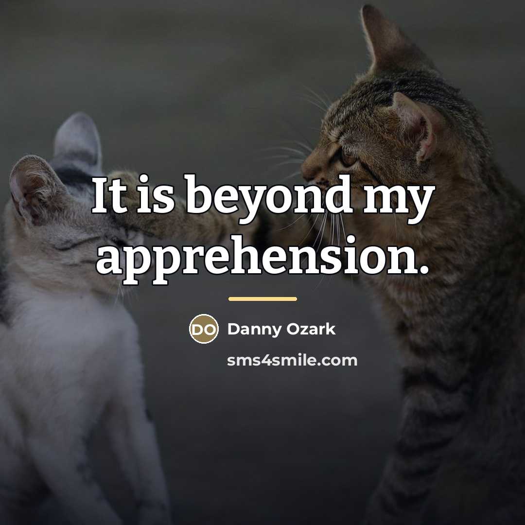 “It is beyond my apprehension.…” quote by Danny Ozark