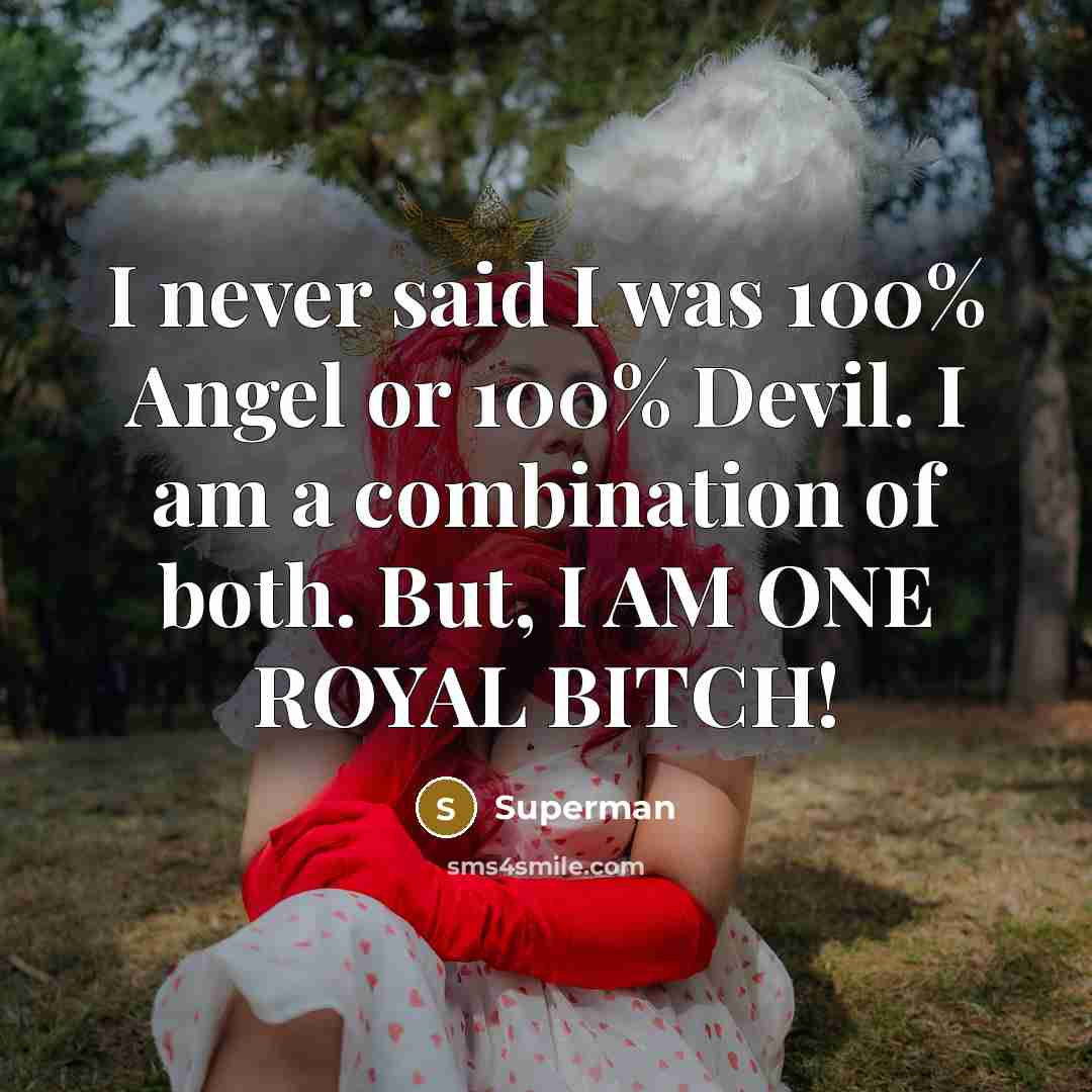 “I never said I was 100% Angel or 100% Devil.…” quote by Superman