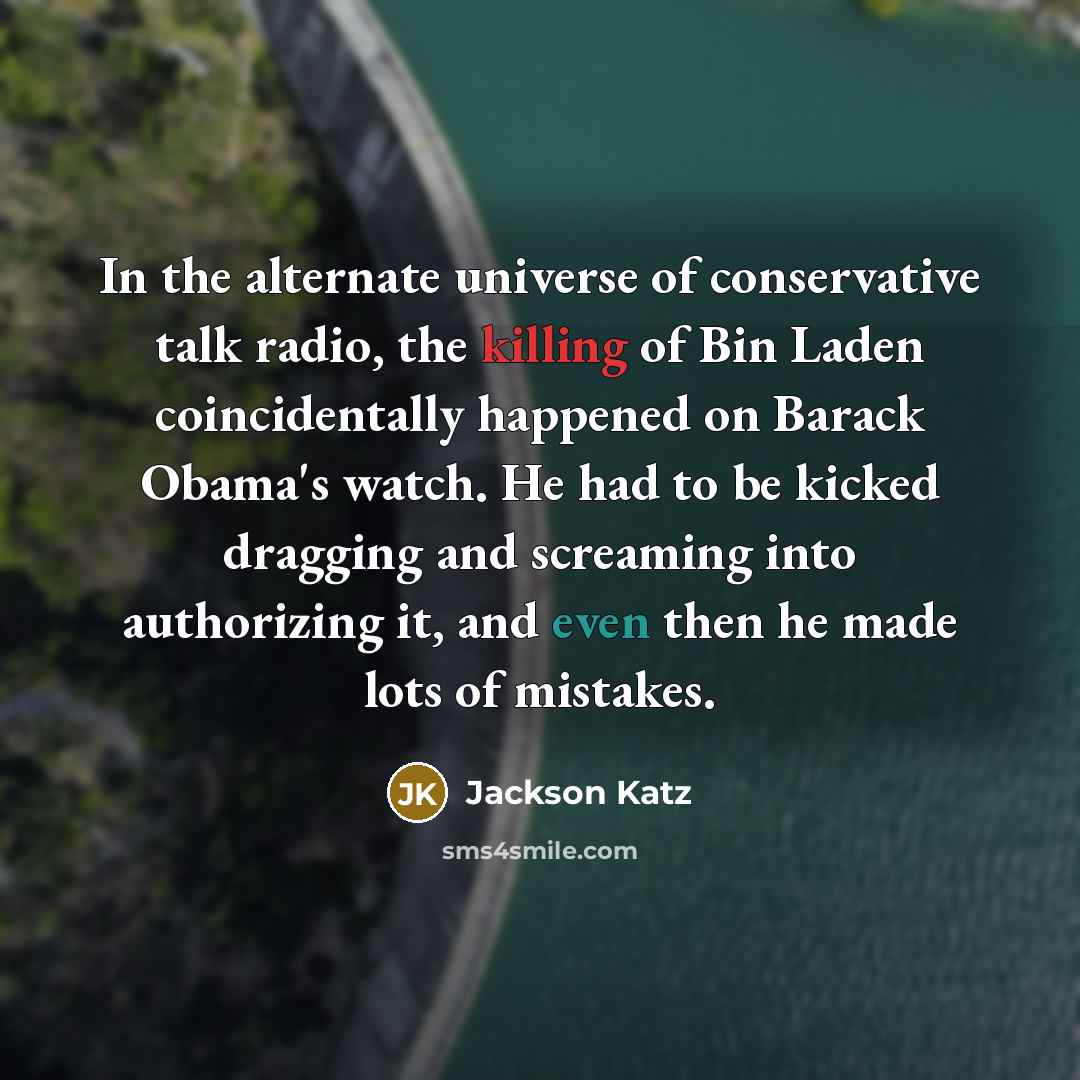 “In the alternate universe of conservative talk radio, the killing…” quote by Jackson Katz