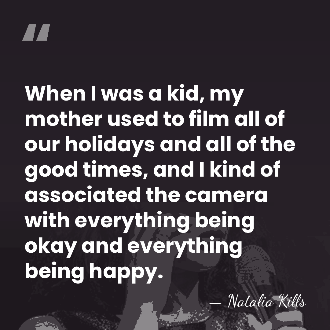 When I was a kid, my mother used to film all of&hellip; - Natalia Kills