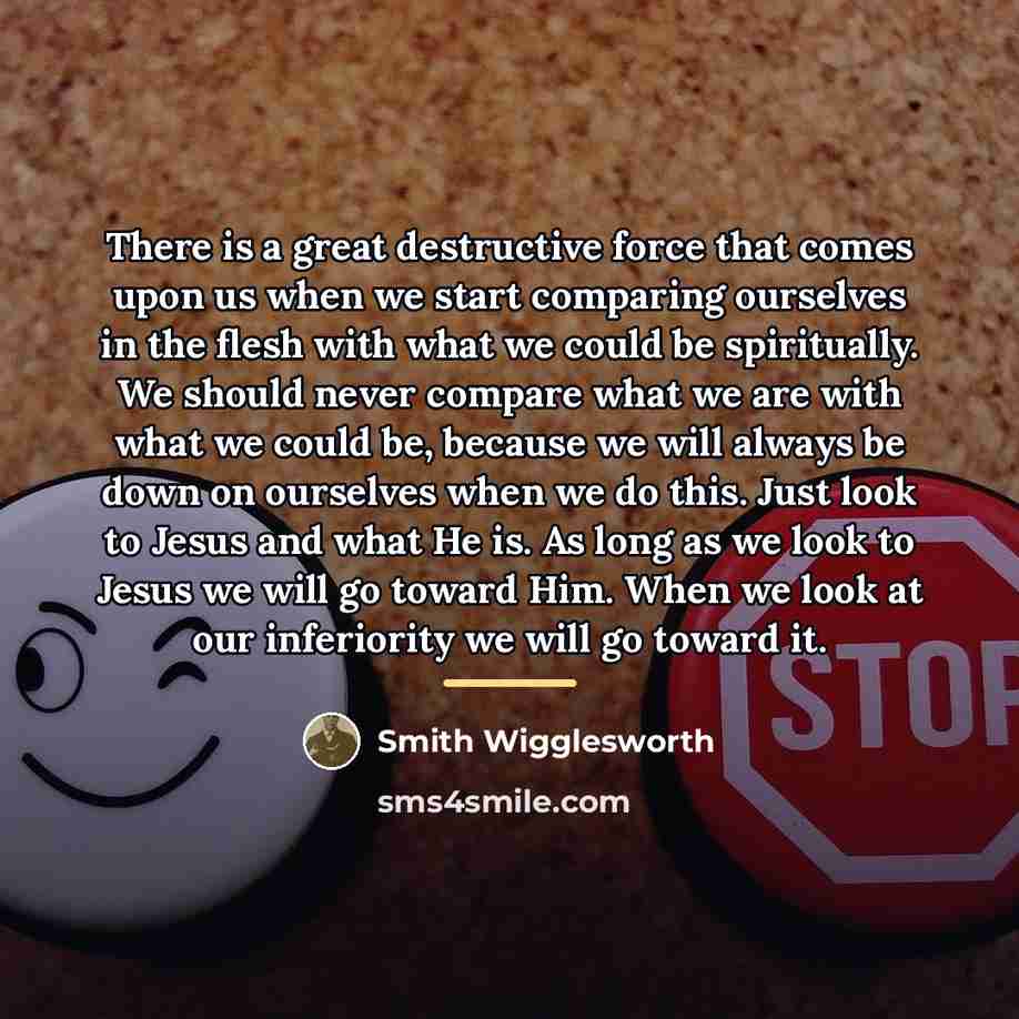“There is a great destructive force that comes upon us…” quote by Smith Wigglesworth