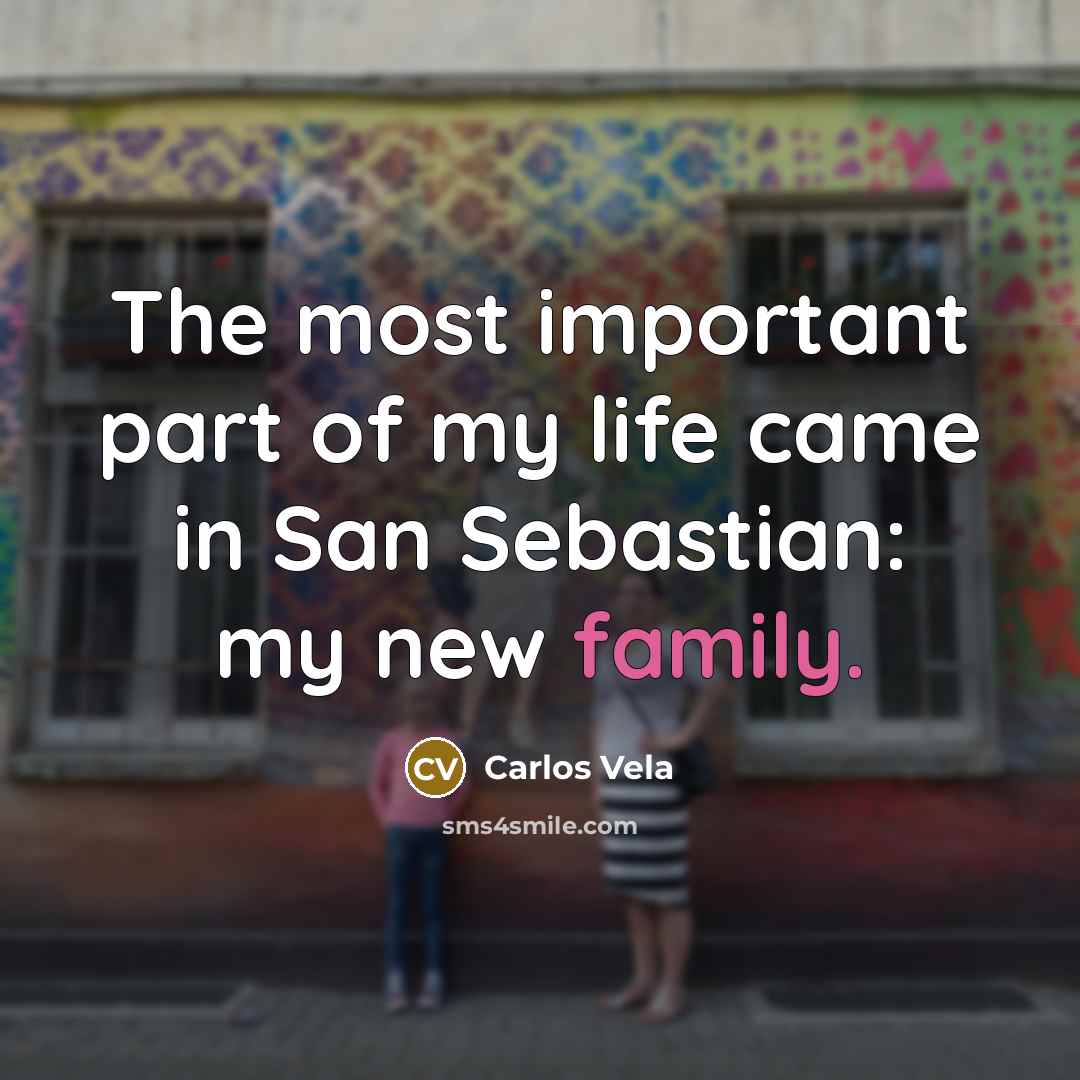 “The most important part of my life came in San…” quote by Carlos Vela