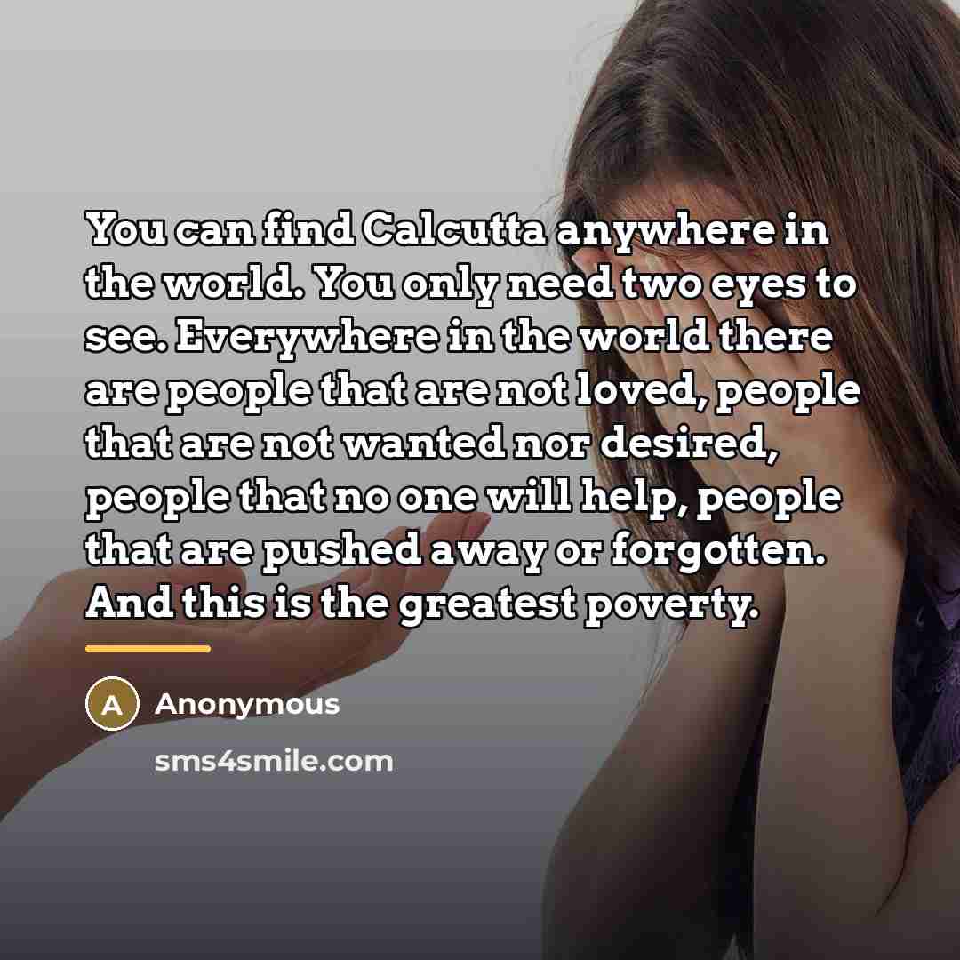 “You can find Calcutta anywhere in the world. You only…” quote by Anonymous
