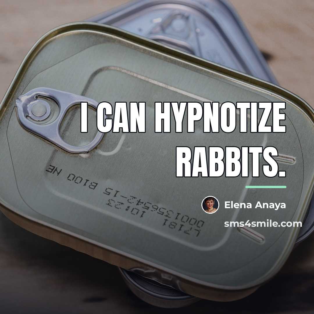 “I can hypnotize rabbits.…” quote by Elena Anaya