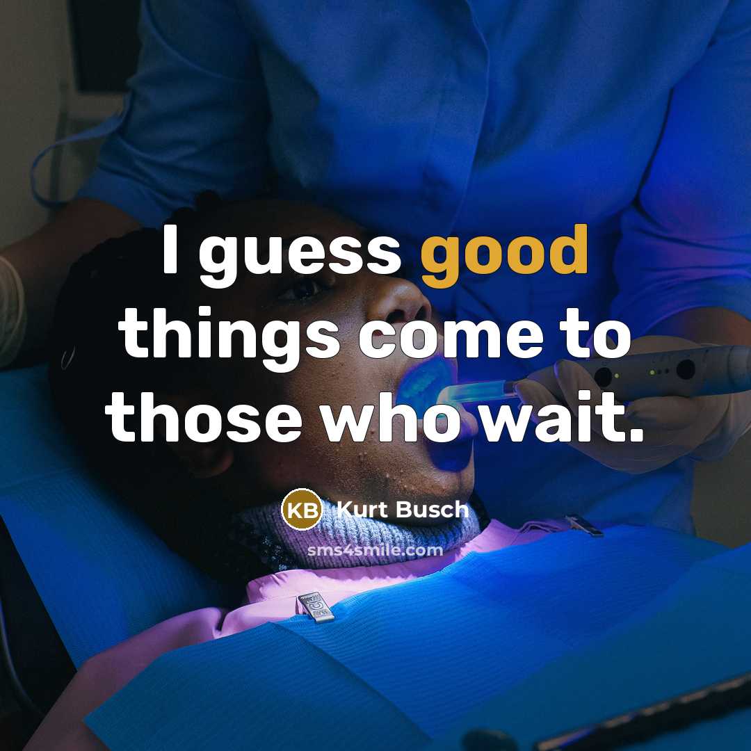 “I guess good things come to those who wait.…” quote by Kurt Busch