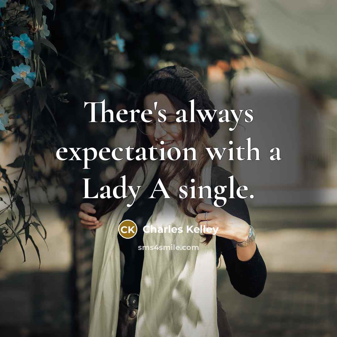 “There's always expectation with a Lady A single.…” quote by Charles Kelley