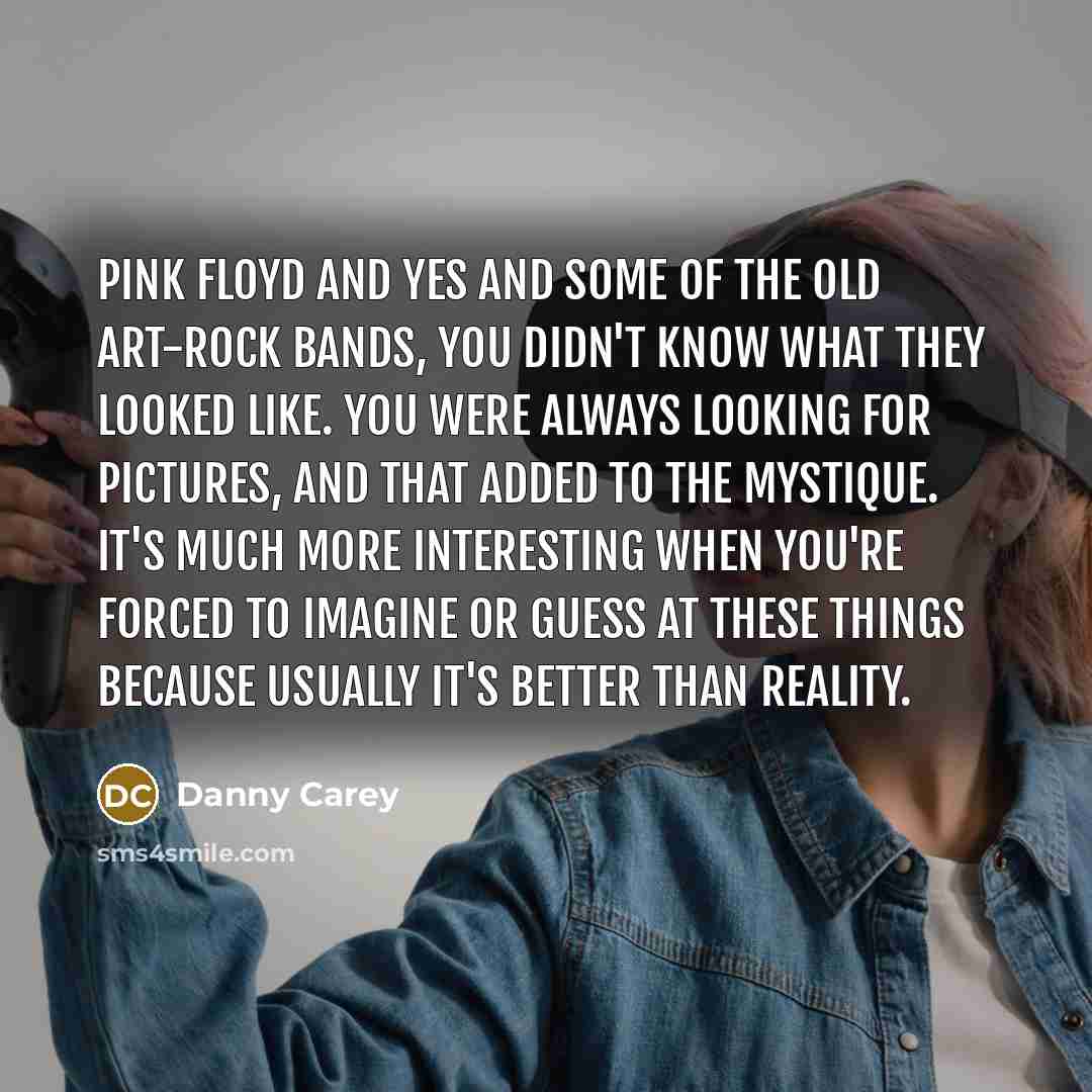 “Pink Floyd and Yes and some of the old art-rock…” quote by Danny Carey