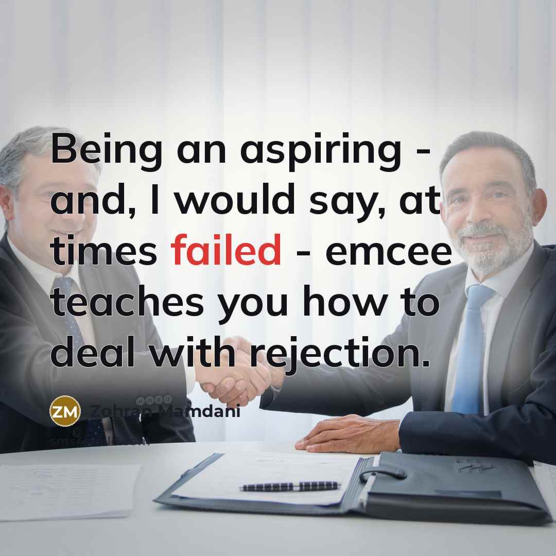 “Being an aspiring - and, I would say, at times…” quote by Zohran Mamdani