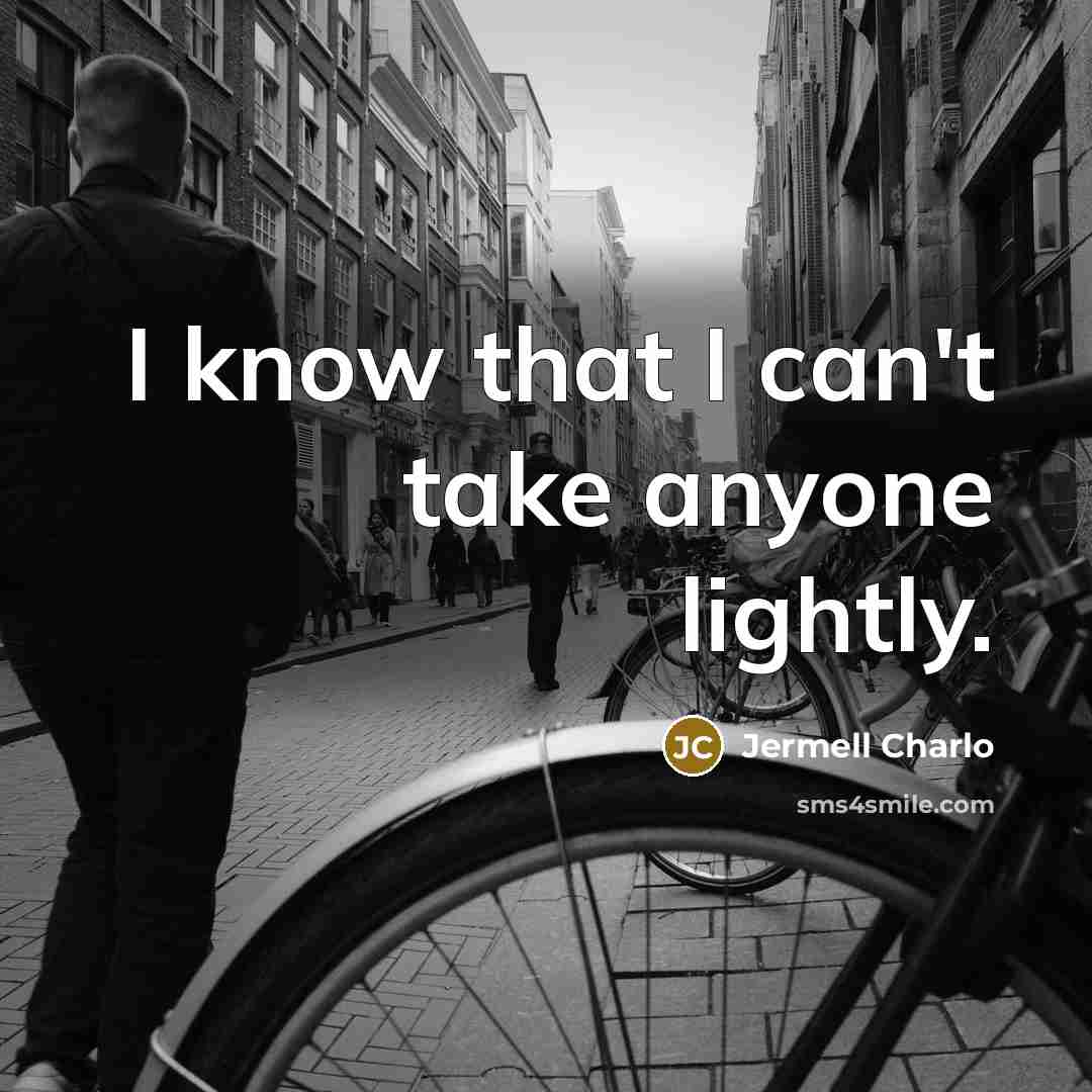 “I know that I can't take anyone lightly.…” quote by Jermell Charlo
