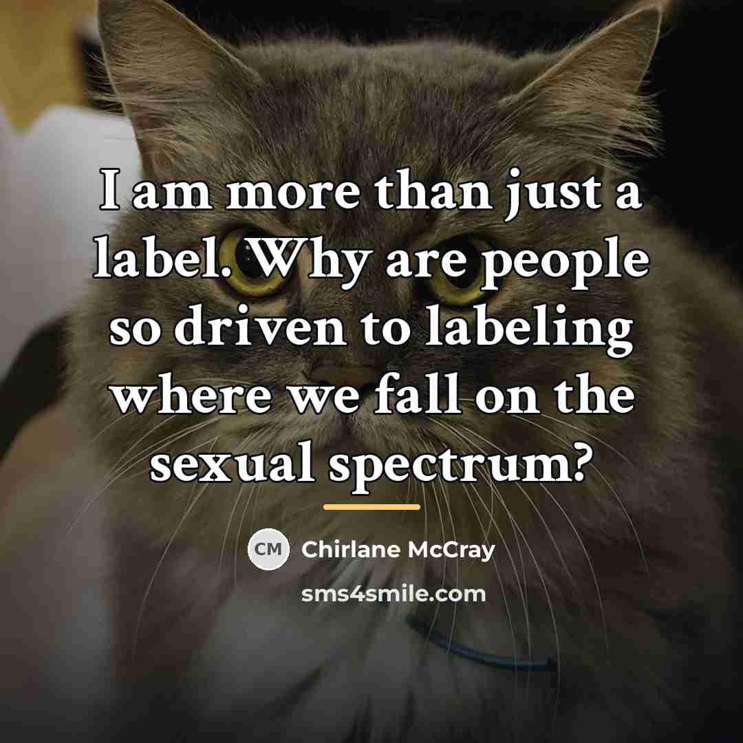 “I am more than just a label. Why are people…” quote by Chirlane McCray