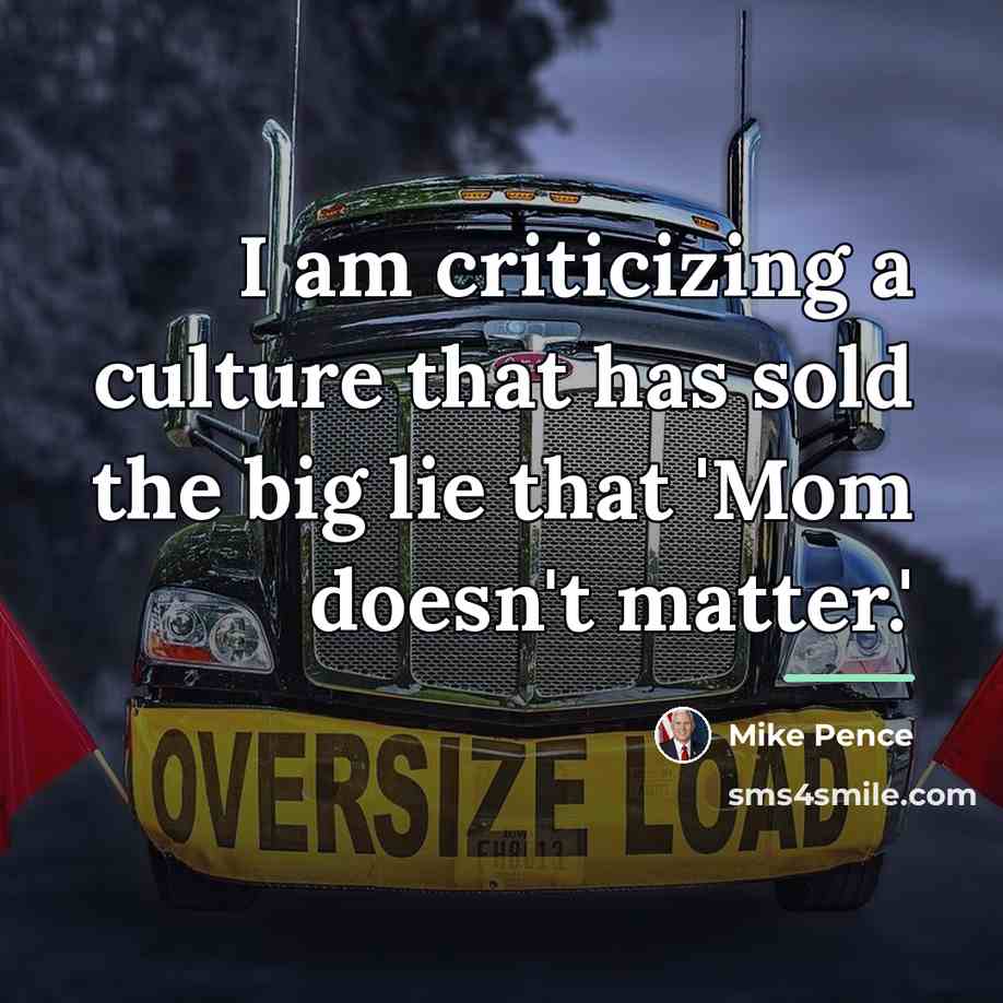 “I am criticizing a culture that has sold the big…” quote by Mike Pence