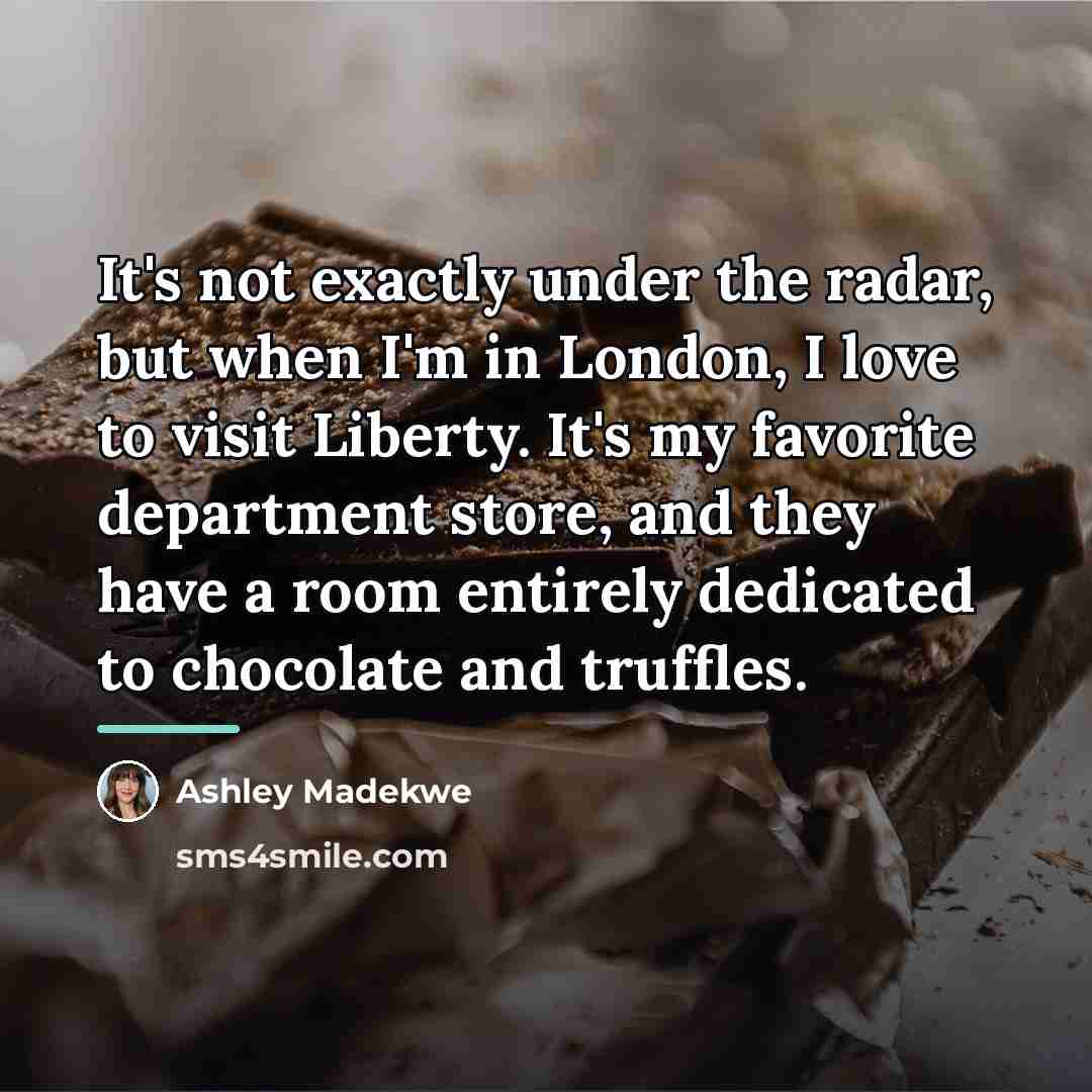 “It's not exactly under the radar, but when I'm in…” quote by Ashley Madekwe