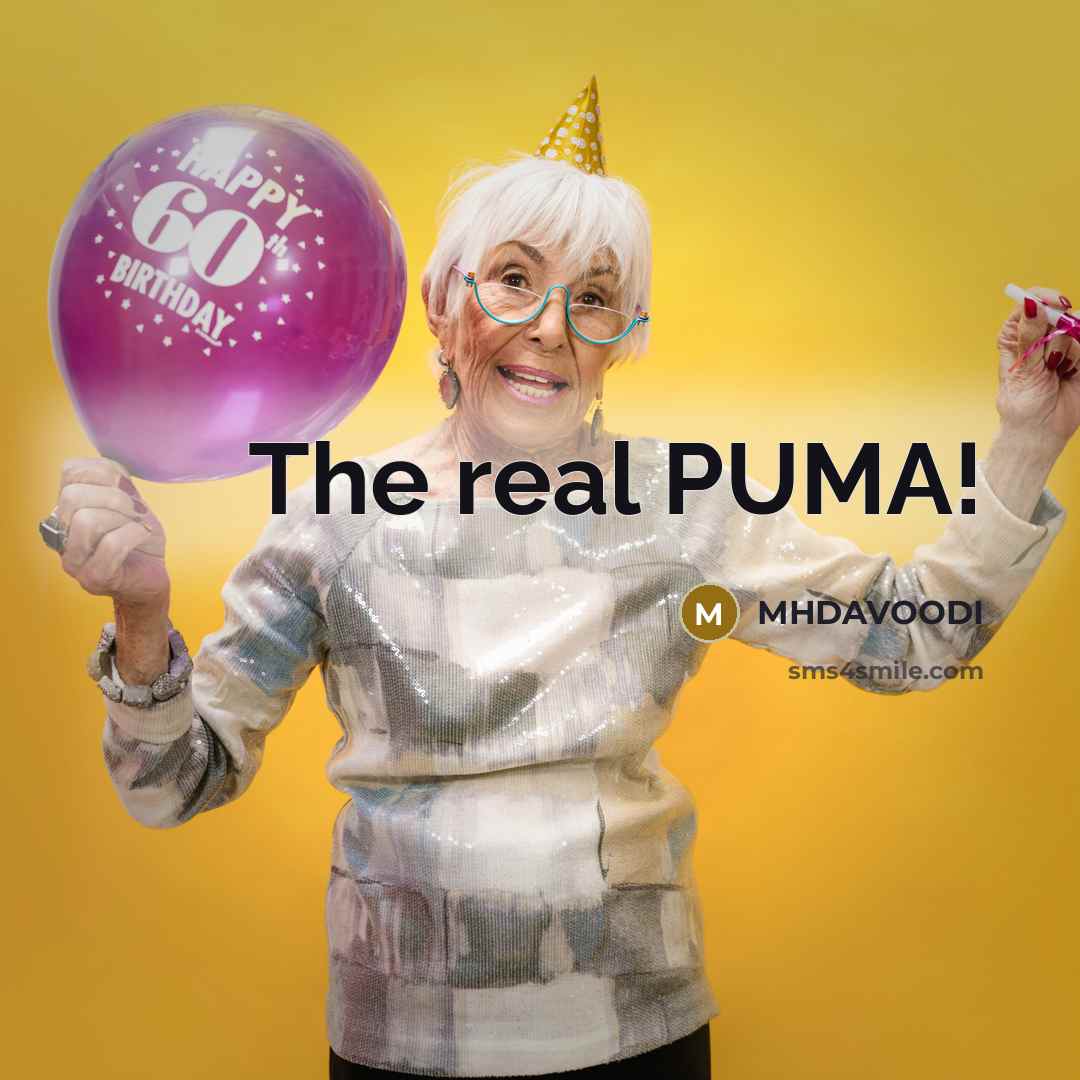 “The real PUMA!…” quote by MHDAVOODI