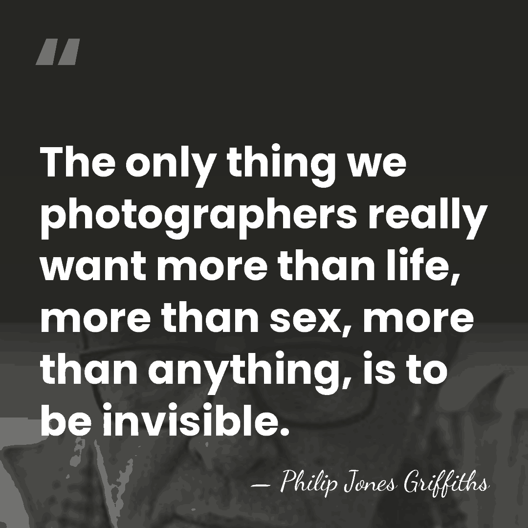 The only thing we photographers really want more than life, more than&hellip; - Philip Jones Griffiths