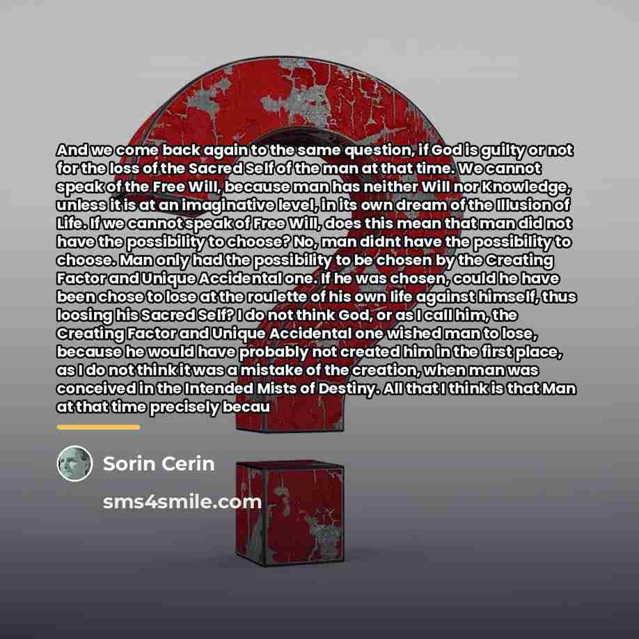 “And we come back again to the same question, if…” quote by Sorin Cerin