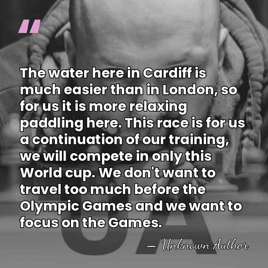 The water here in Cardiff is much easier than in London, so&hellip; - Unknown Author