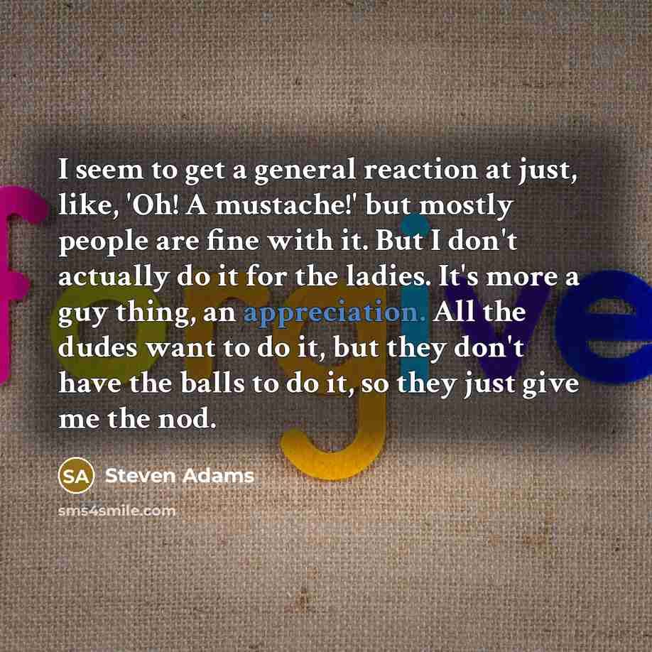 “I seem to get a general reaction at just, like,…” quote by Steven Adams