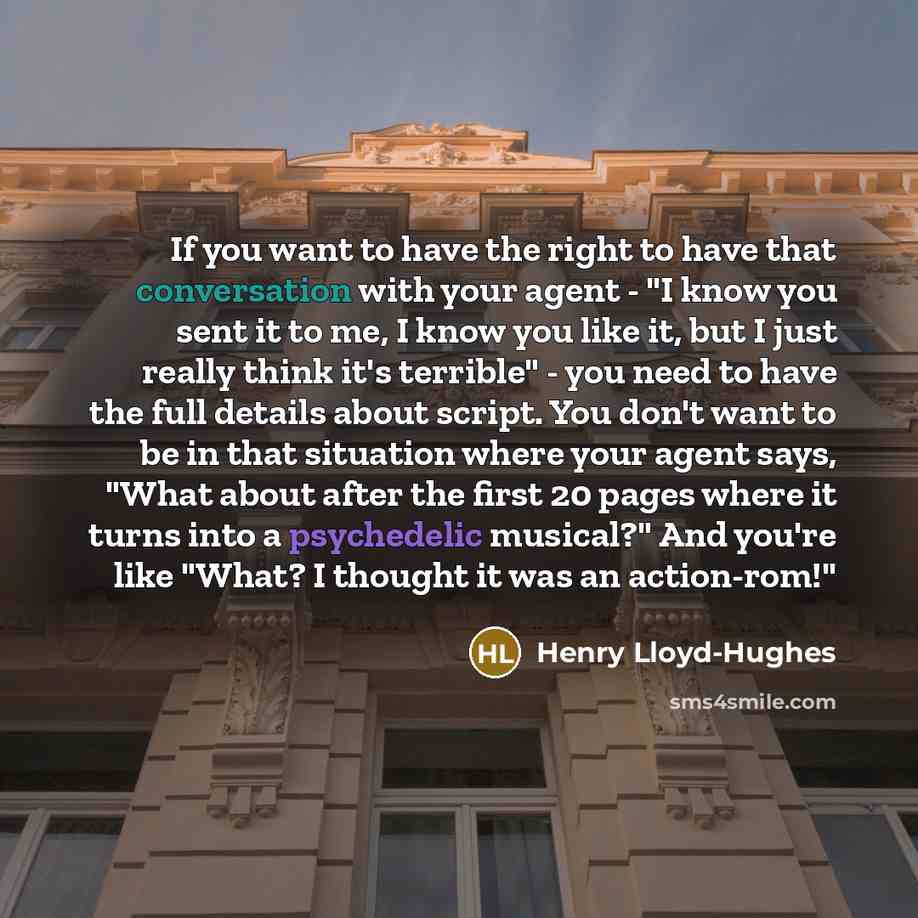 “If you want to have the right to have that…” quote by Henry Lloyd-Hughes