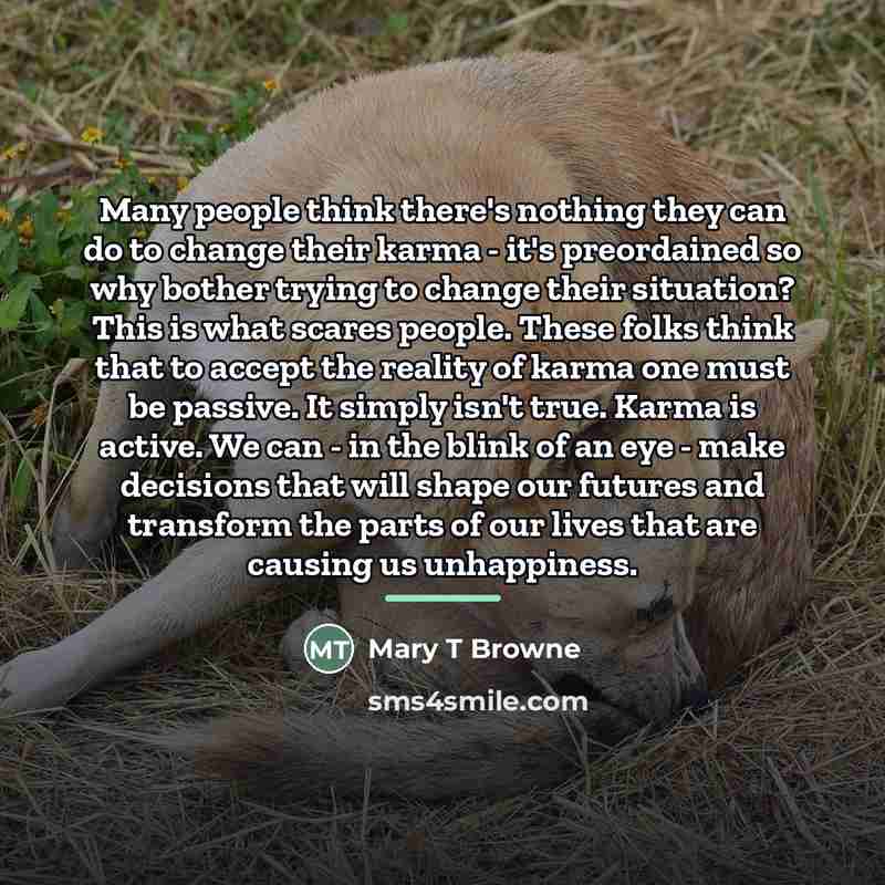 “Many people think there's nothing they can do to change…” quote by Mary T Browne