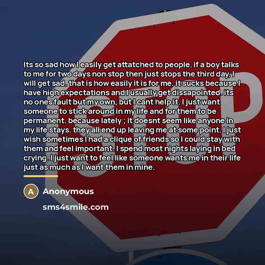 “Its so sad how I easily get attatched to people.…” quote by Anonymous