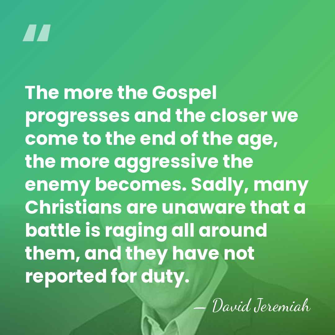 The more the Gospel progresses and the closer we come to the&hellip; - David Jeremiah