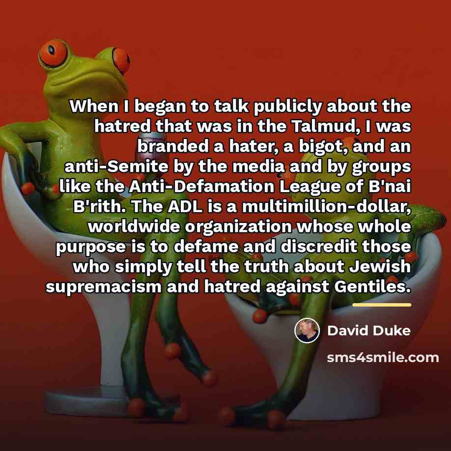“When I began to talk publicly about the hatred that…” quote by David Duke