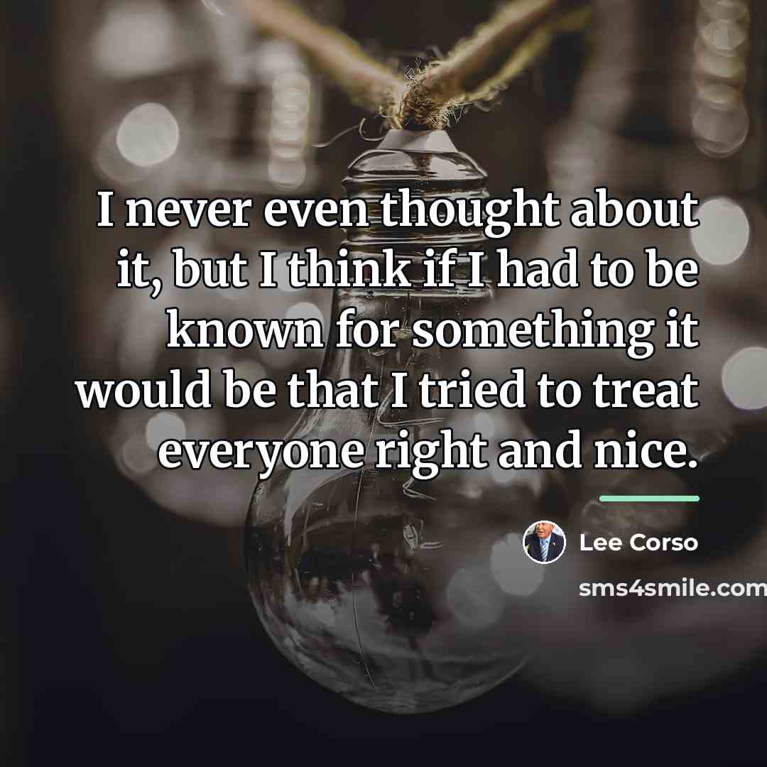 “I never even thought about it, but I think if…” quote by Lee Corso