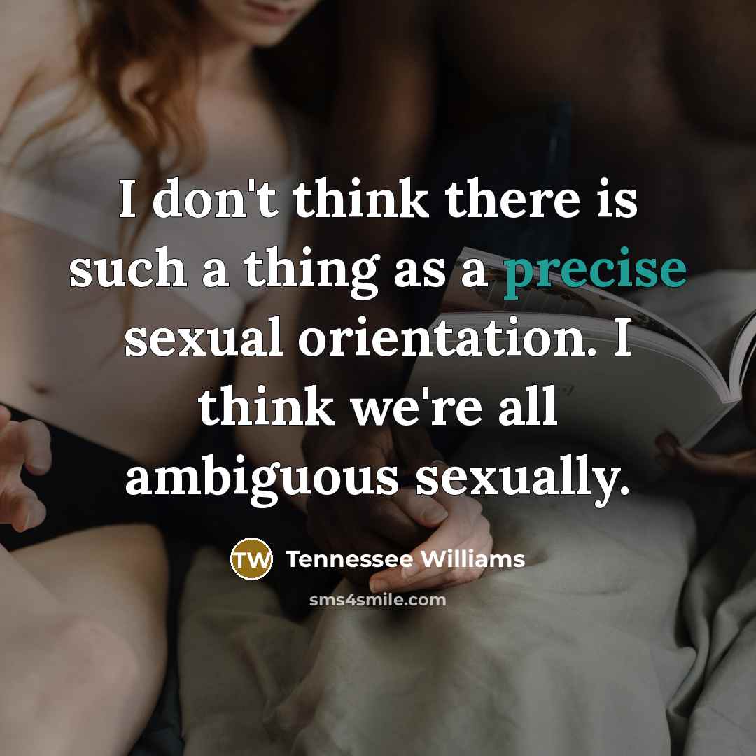 “I don't think there is such a thing as a…” quote by Tennessee Williams