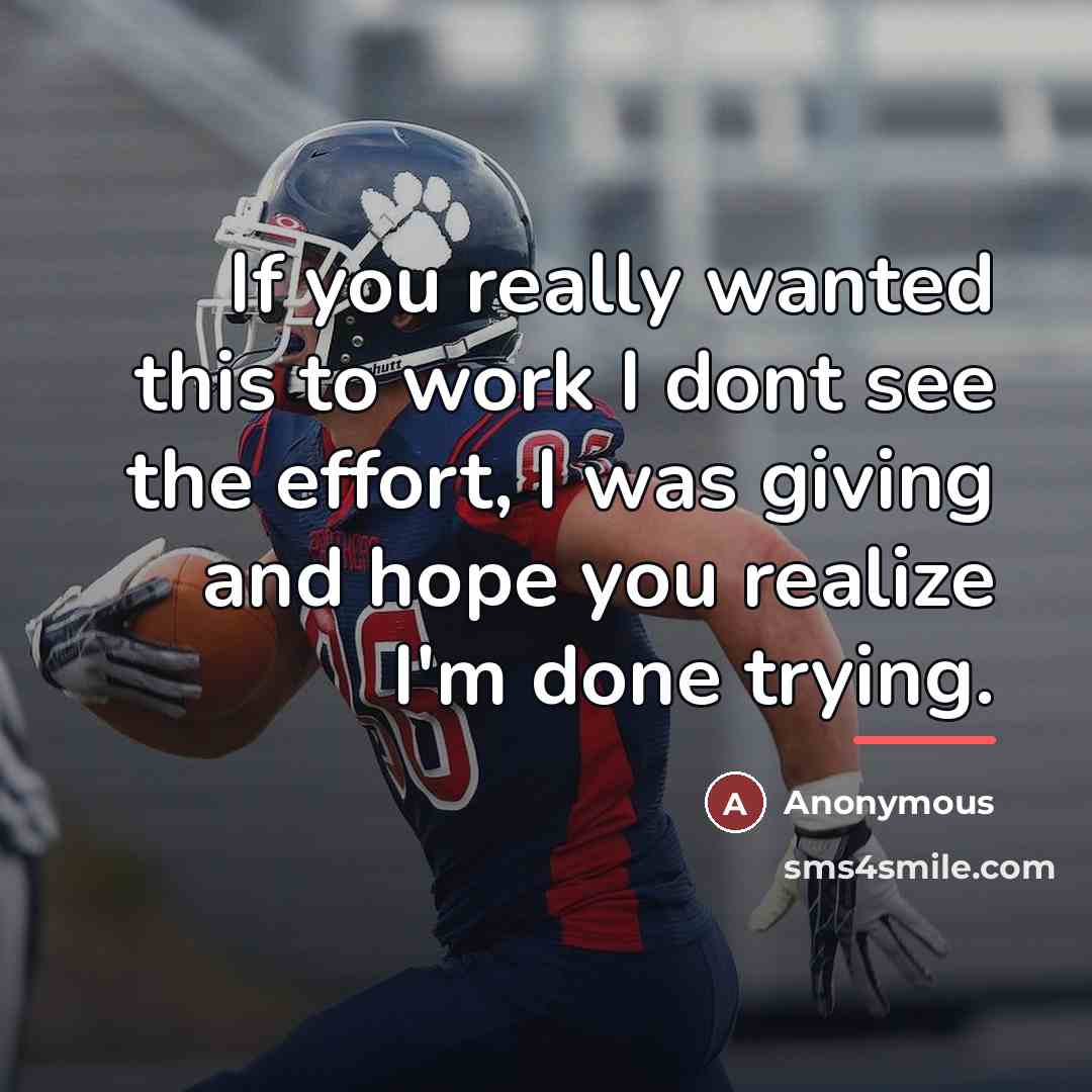“If you really wanted this to work I dont see…” quote by Anonymous