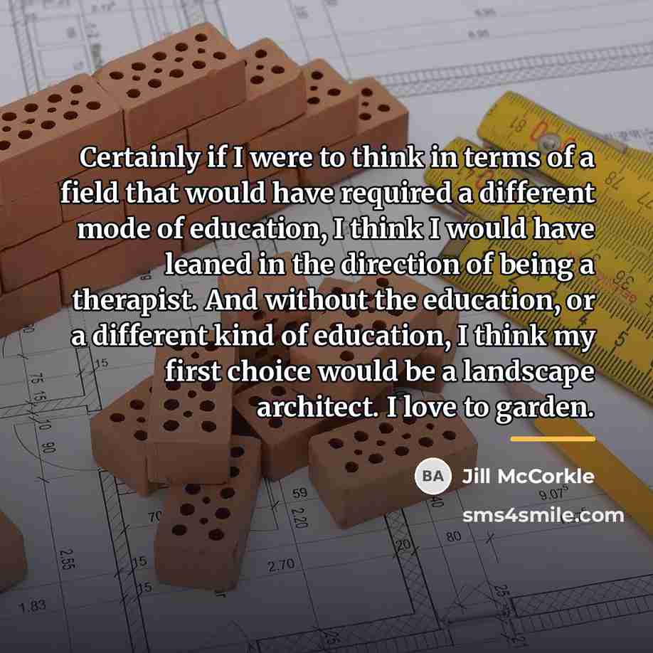 “Certainly if I were to think in terms of a…” quote by Jill McCorkle