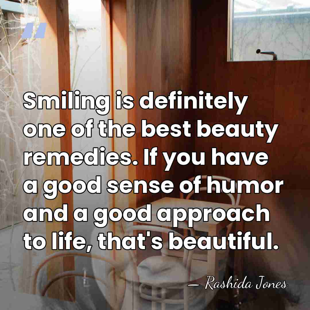 Smiling is definitely one of the best beauty remedies. If you have&hellip; - Rashida Jones