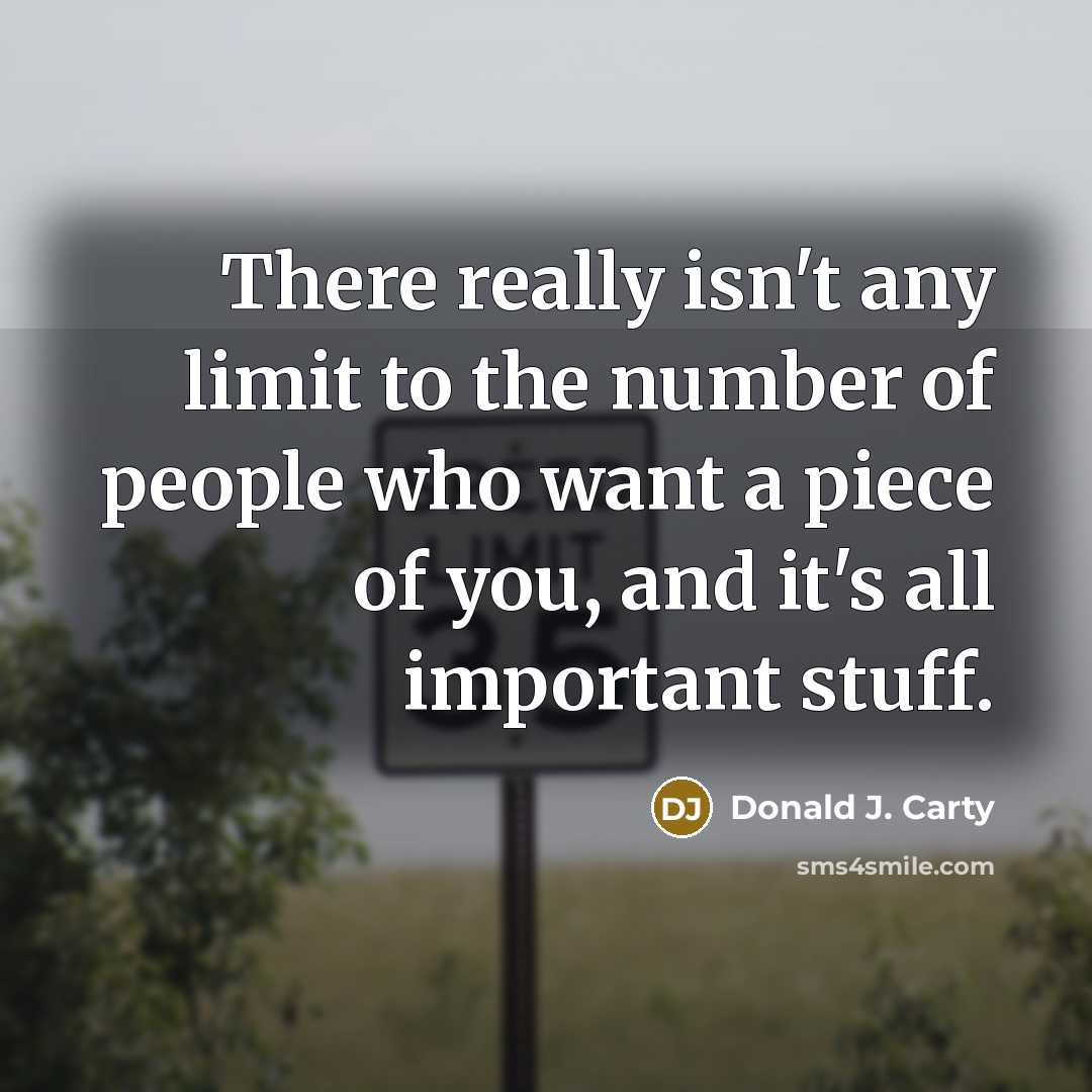 “There really isn't any limit to the number of people…” quote by Donald J. Carty